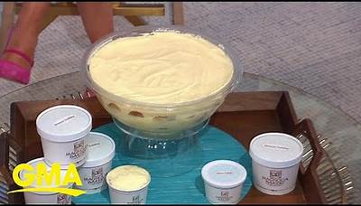 How to make Magnolia Bakery’s famous banana pudding at home l GMA