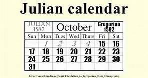 Julian calendar