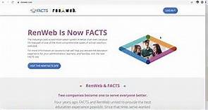 Renweb/FACTS Family Portal Login