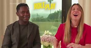 'Role Play' stars Kaley Cuoco & David Oyelowo | Full AP interview