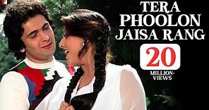 Tera Phoolon Jaisa Rang | Full Song | Kabhi Kabhie | Rishi Kapoor, Neetu Singh | Kishore Kumar, Lata
