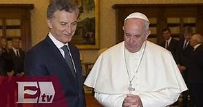 Papa Francisco recibe a Mauricio Macri en El Vaticano/ Ingrid Barrera
