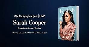 Comedian Sarah Cooper on navigating viral fame and memoir ‘Foolish’ (Full Stream 10/23)
