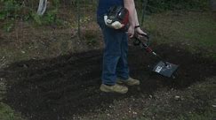 Tilling with garden with Troy-Bilt GC720