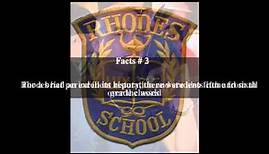 Rhodes Preparatory School Top # 5 Facts