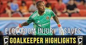 Goalkeeper Highlights | Eloy Room Injury | NE Revolution vs. Columbus Crew