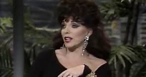 Joan Collins 1992 appearance on "Tonight Show."