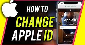 How to Change Apple ID on iPhone