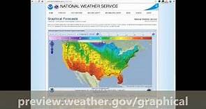 How To: Visualize & Map Your Forecast from the National Weather Service