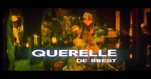 QUERELLE (Rainer Werner Fassbinder, 1982) Trailer cinematografico italiano