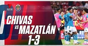 Highlights & Goals | Chivas vs Mazatlán 1-3 | Telemundo Deportes