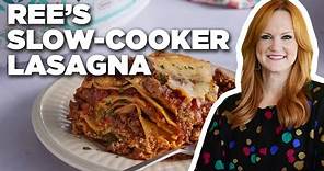 Ree Drummond's Slow-Cooker Lasagna | The Pioneer Woman | Food Network