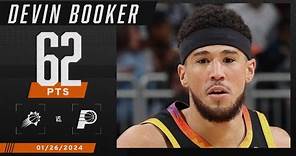 Devin Booker's 62-point masterclass not enough to beat Pacers | NBA on ESPN
