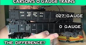Carson's O Gauge - Differences Between O and O27 Gauge?