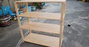 【彗星木作 / Woodworking】多功能置物架。Making a easy shelves