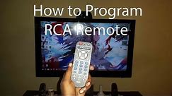 How to Program RCA Universal Remote