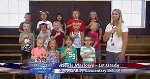 Daily Pledge: Happy Valley Elementary School - Alexis Marlowe's 1st Grade Class
