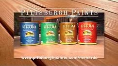 Pittsburgh Paints and Stains® Ultra Advanced Stain Sealant in one