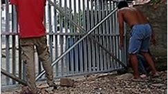 this is how to install a fence
