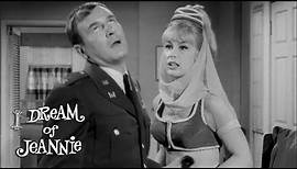 Roger Finds Out About Jeannie | I Dream Of Jeannie