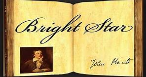 Bright Star by John Keats - Poetry Reading