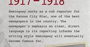 Hemingway | Timeline | PBS