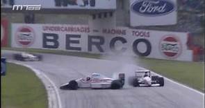 1989-Enzo e Dino Ferrari-Accidente de Nicola Larini