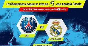 🔴 EN VIVO: París Saint-Germain vs Real Madrid | Champions League