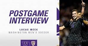 Lucas Meek Postgame Interview - Stanford