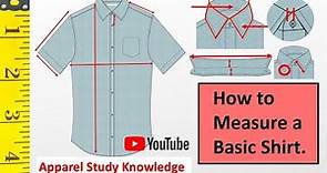 How to Measure a Shirt | Spec Measurement Point of Shirt | Shirt measurements Guide.