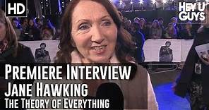 Jane Hawking Interview - The Theory of Everything Premiere