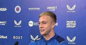 Robby McCrorie on Allan McGregor, Rangers number 1 battle and Ross playing before him - full Q&A