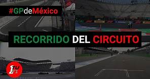 RECORRIDO Autódromo Hermanos Rodríguez - El CIRCUITO del GP de México 2021