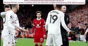 Diogo Dalot red card v Liverpool