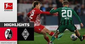 SC Freiburg - Borussia M'gladbach 3-3 | Highlights | Matchday 10 – Bundesliga 2023/24