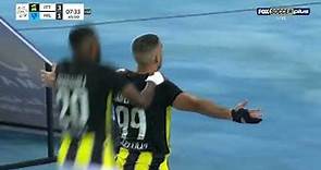 Abderrazak Hamdallah 45 + 8 mins Goal Al-Ittihad vs Al-Hilal | 3 - 1 | 1st Half Highlights