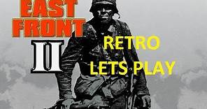 Retro Lets Play of Hex Based, Turn Based, Strategy Wargame East Front 2