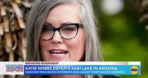 Democrat Katie Hobbs projected to win Arizona governor’s race l GMA