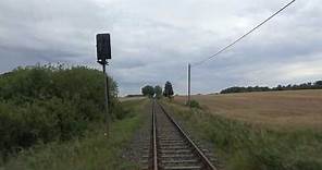 Führerstandsmitfahrt: Strecke Güstrow - Karow(Meckl) - Meyenburg 2019