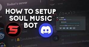 How to setup Soul Music Bot very easily on your discord server | Best music bot | #discord #roduz