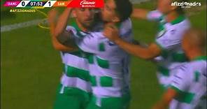 Gol de Fernando Gorriarán | Tigres vs Santos | Grita México A21 - Jornada 3 | LIGA BBVA MX