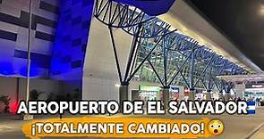 Así está el AEROPUERTO de EL SALVADOR por dentro y por fuera 🇸🇻 😍 2024