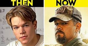 Good Will Hunting Cast Then VS Now..