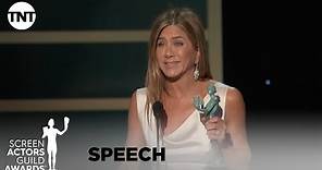 Jennifer Aniston: Award Acceptance Speech | 26th Annual SAG Awards | TNT