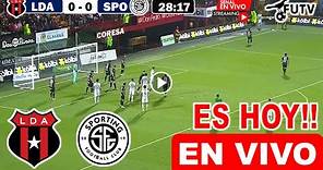 🔴 Alajuelense vs Sporting San José EN VIVO hoy Liga Costa Rica 2024 x FUTV ✅ Donde ver EN VIVO