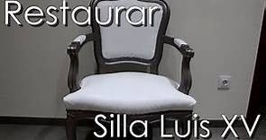 Restaurar silla Luis XV | Bricos Caseros
