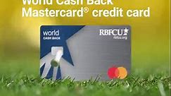 RBFCU World Cash Back Mastercard