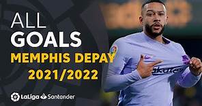 Todos los goles de Memphis Depay en LaLiga Santander 2021/2022