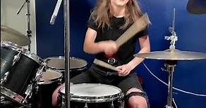 Pat Benatar - Heartbreaker (Drummer Cam / Drum Cover) Played by Teen Drummer Lauren Young #Shorts
