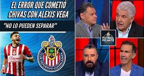 SE COMPLICA EL CASO DE ALEXIS VEGA con Chivas. Presión, apoyo y rechazo de ofertas | Futbol Picante